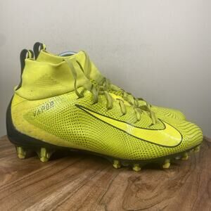 Nike Vapor Untouchable Pro3 Mens Yellow Black Size 11 Football Cleats 917165-701